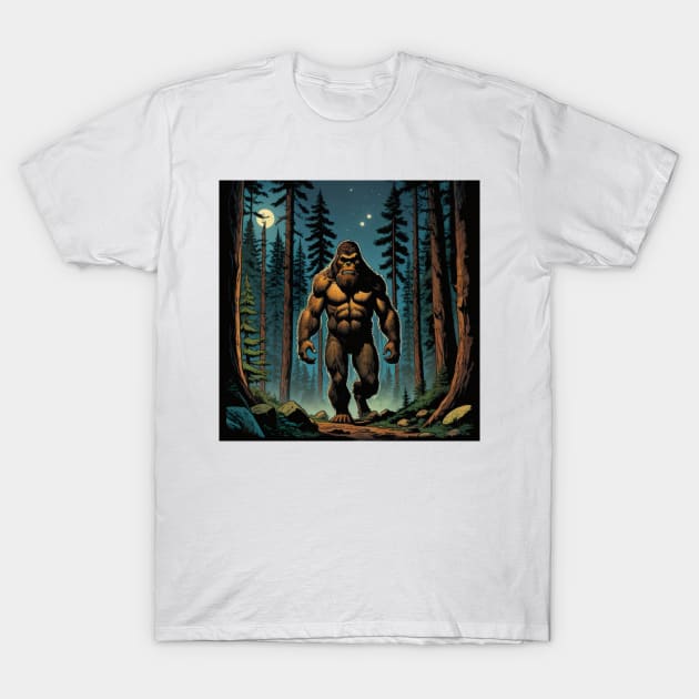 Late Night Stroll T-Shirt by UFO CHRONICLES PODCAST